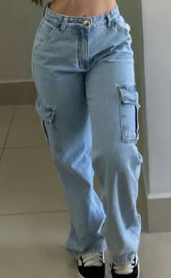 Calça Jeans cargo - Image 2